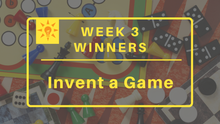 Week 3: Invent a Game Winners