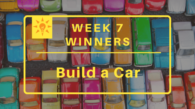 Week 7: Build a Car Winners