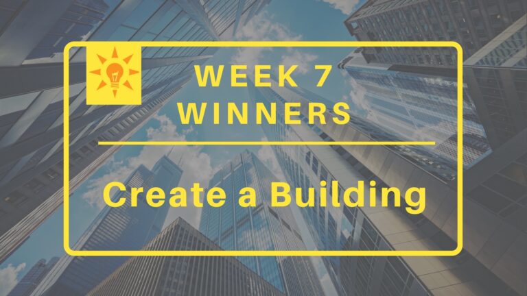 Week 7: Building Winners